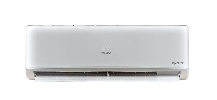 TORNADO Split Air Conditioner 1.5 HP Cool Inverter Digital, Plasma Shield, White TH-VX12ZEE