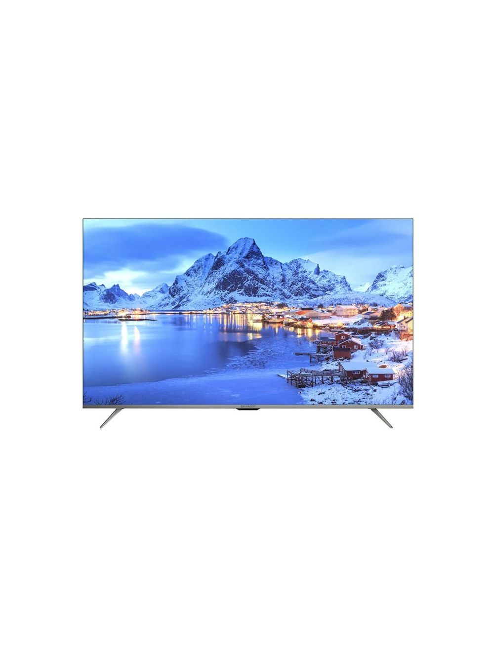 Sharp 55 Inch LED UHD Smart Android Built In Receiver - 4T-C55DL6EX